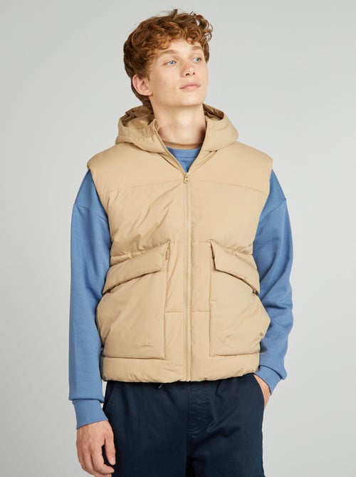 Anorak acolchado con capucha - Kiabi