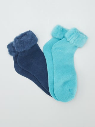Calcetines con pelo - pack de 2