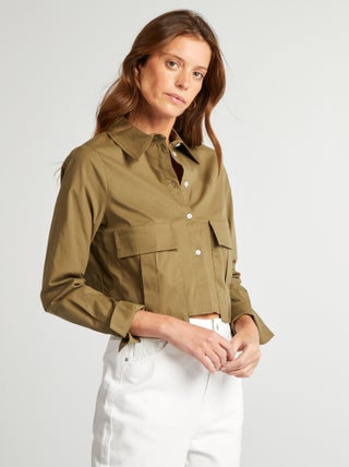 Camisa crop