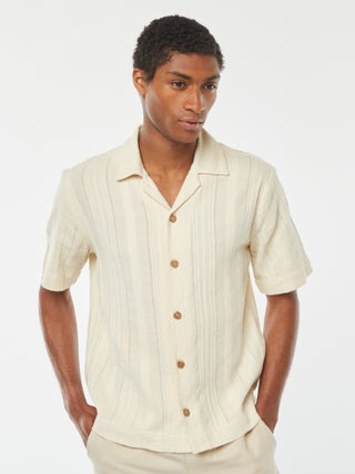 Camisa de manga corta de punto