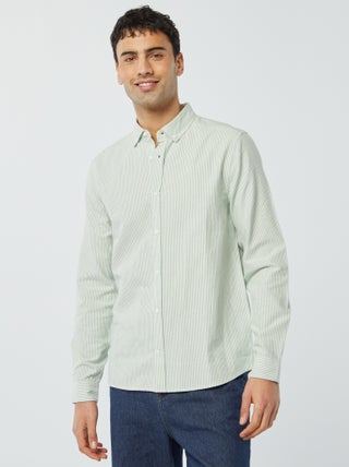 Camisa oxford estampada