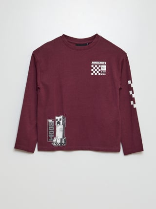 Camiseta de punto 'Minecraft'