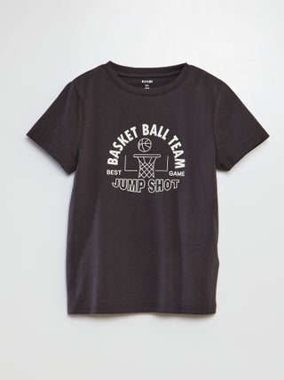 Camiseta estampada de manga corta