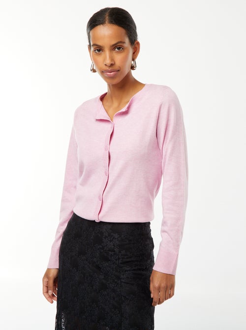 Chaqueta de punto fino - Kiabi