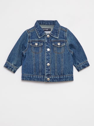 Chaqueta vaquera de manga larga