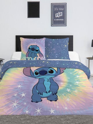 Juego de cama estampado 'Stitch' - Doble