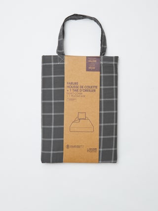 Juego de cama funda nórdica + funda de almohada 2 piezas