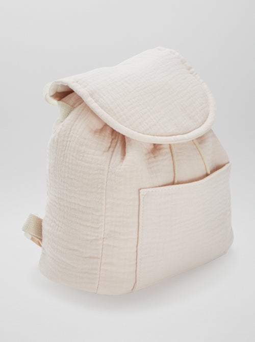 Mochila para bebé de gasa de algodón - Kiabi