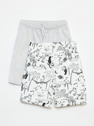 Pack de 2 pantalones cortos de chándal