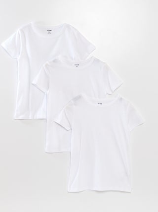 Pack de 3 camisetas interiores
