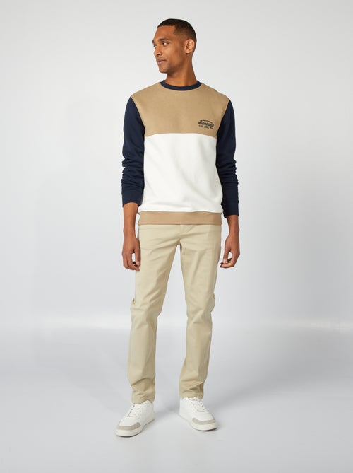 Pantalón chino slim - Kiabi