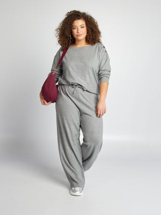 Pantalón de punto suave
