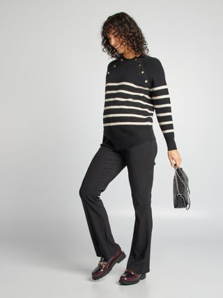 Pantalón flare de premamá