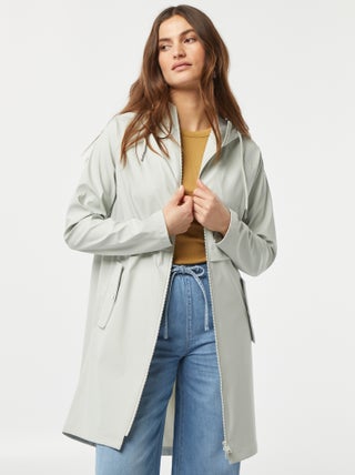 Parka impermeable con capucha