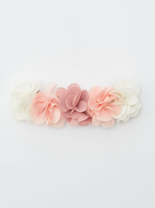 Pasador con flores fiesta