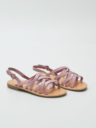 Sandalias multitiras
