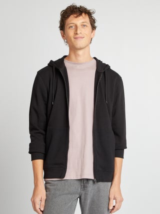 Sudadera con cremallera y capucha