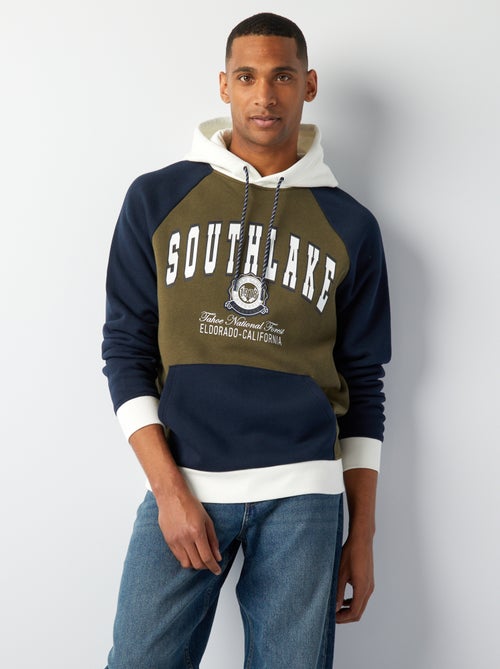 Sudadera de chándal tipo universidad americana - Kiabi