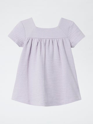 Vestido de punto gofrado 'Guppy'
