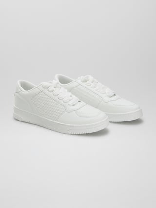 Zapatillas bajas sintéticas