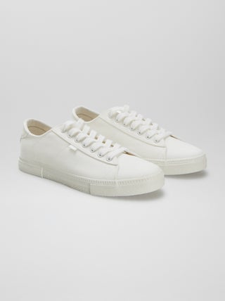 Zapatillas deportivas bajas de tela estampada